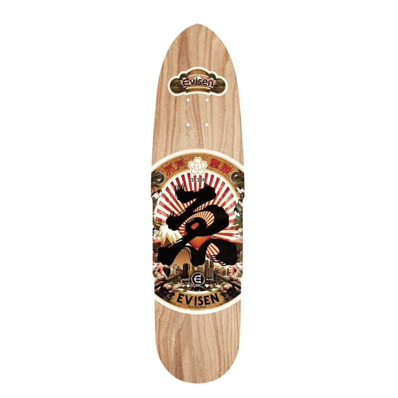 Evisen Skateboards Sake Series Cruiser Deck