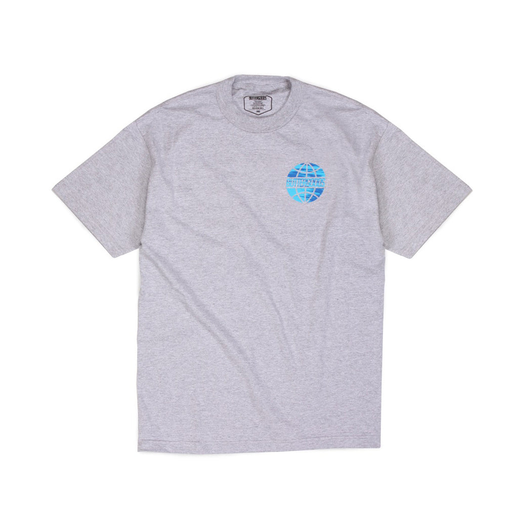 Butter Sports Worldwide Logo T-shirt - Heather Grey