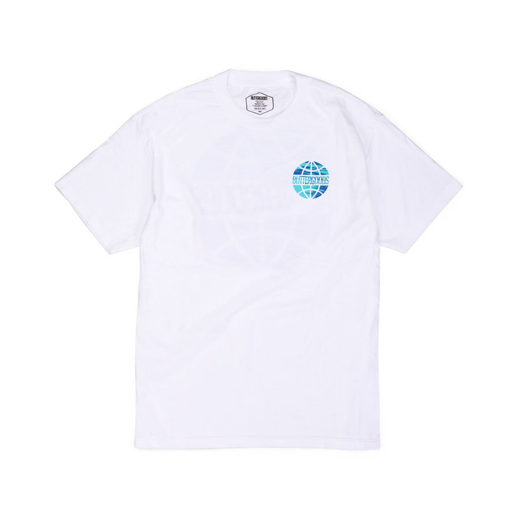 Butter Sports Worldwide Logo T-shirt - White