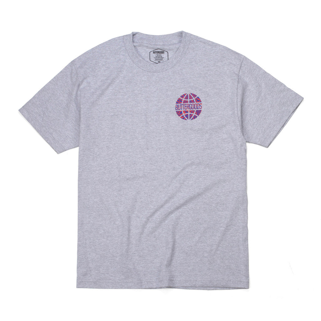 Butter Ankara Worldwide T-shirt - Heather Grey