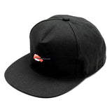 Evisen Evi-Shushi Snapback Hat - Black