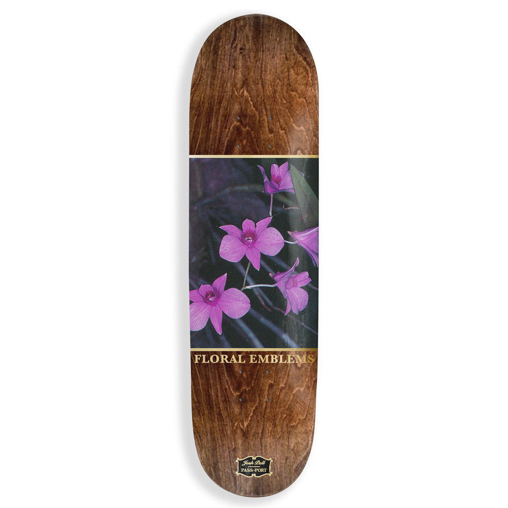 Pass Port Josh Pall Floral Emblems Skateboard Deck