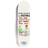Passport X Fatimas Welcome Skateboard Deck