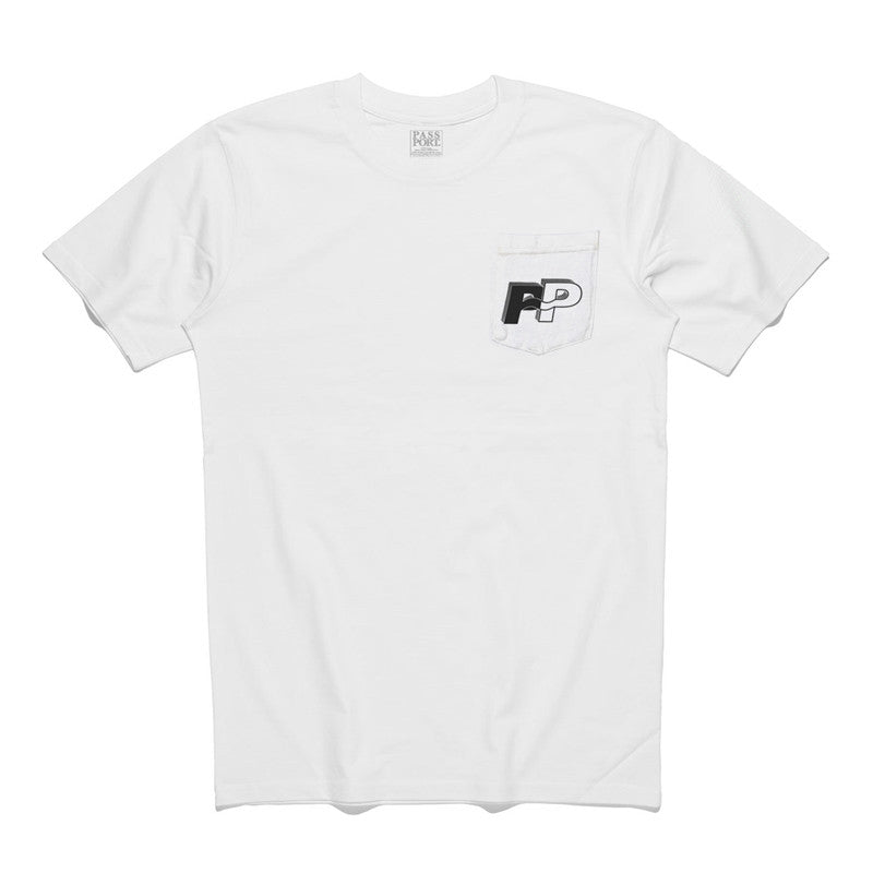 Pass Port P~P Pocket T-Shirt - Black