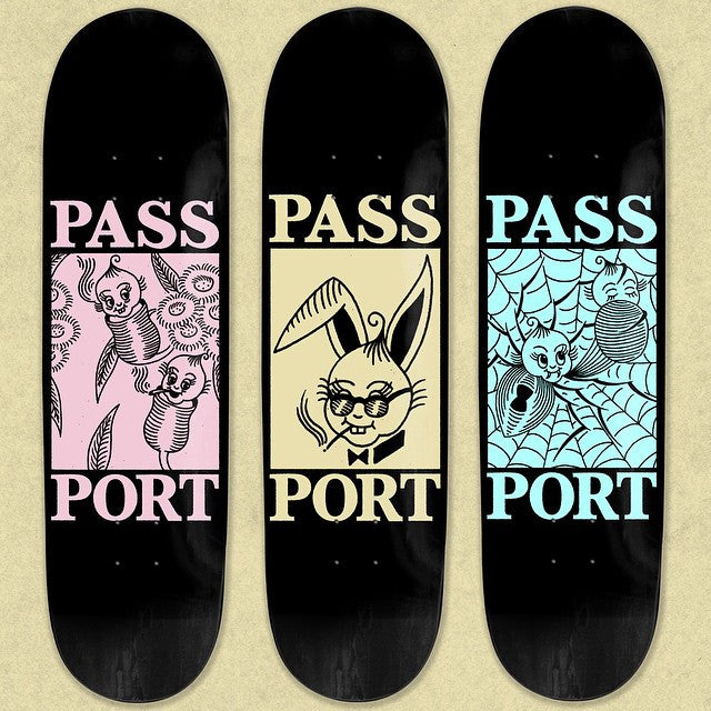 Passport Pleasure "Shady" Skateboard Deck