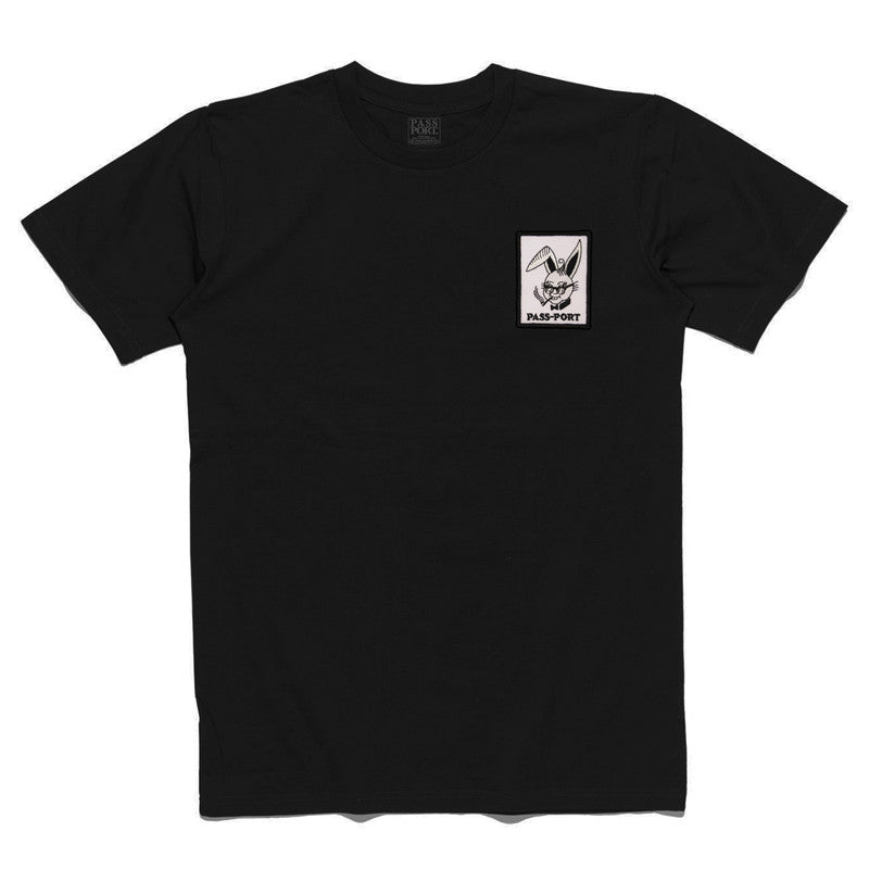 Pass Port Pleasure Patch T-Shirt - Black
