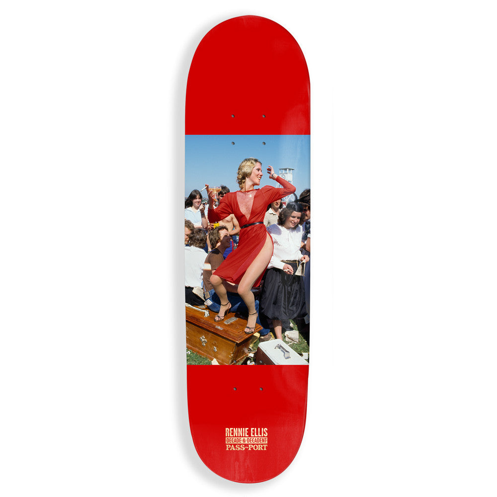 Passport x Rennie Lady In Red Skateboard Deck