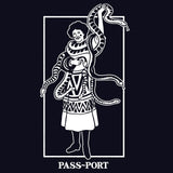Pass Port Wild Women T-Shirt - Navy
