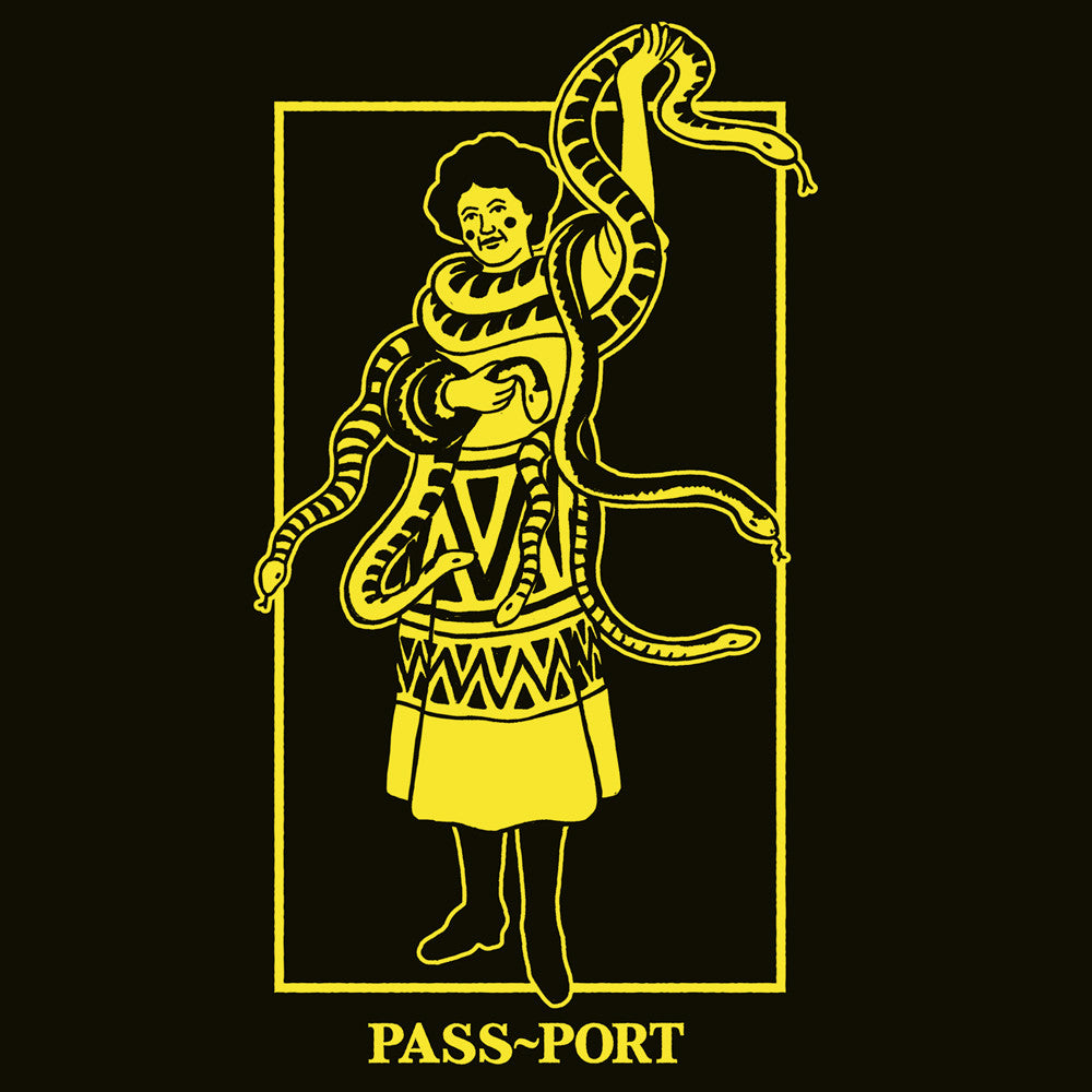 Pass Port Wild Women T-Shirt - Navy
