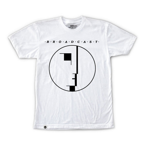 Broadcast Stick In The Eye Tee (White)