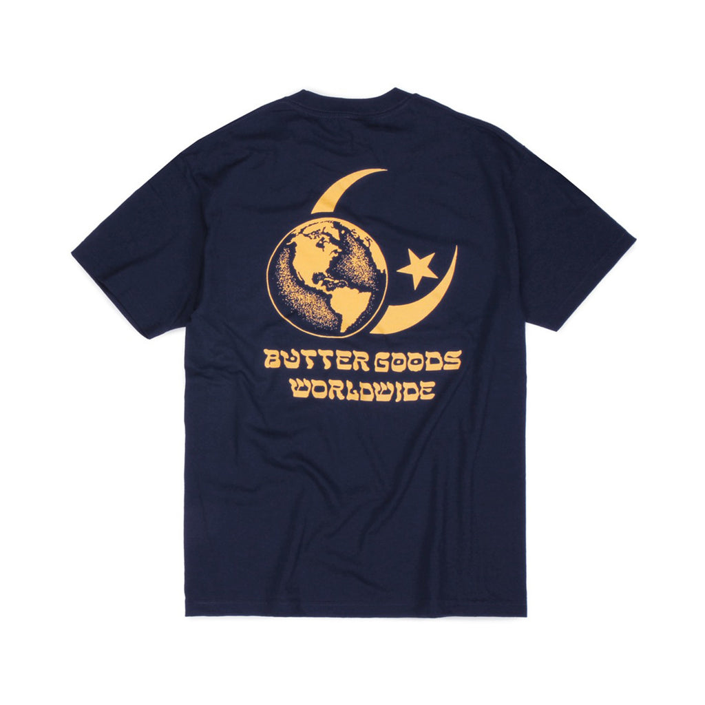Butter Goods Crescent T-shirt - Navy