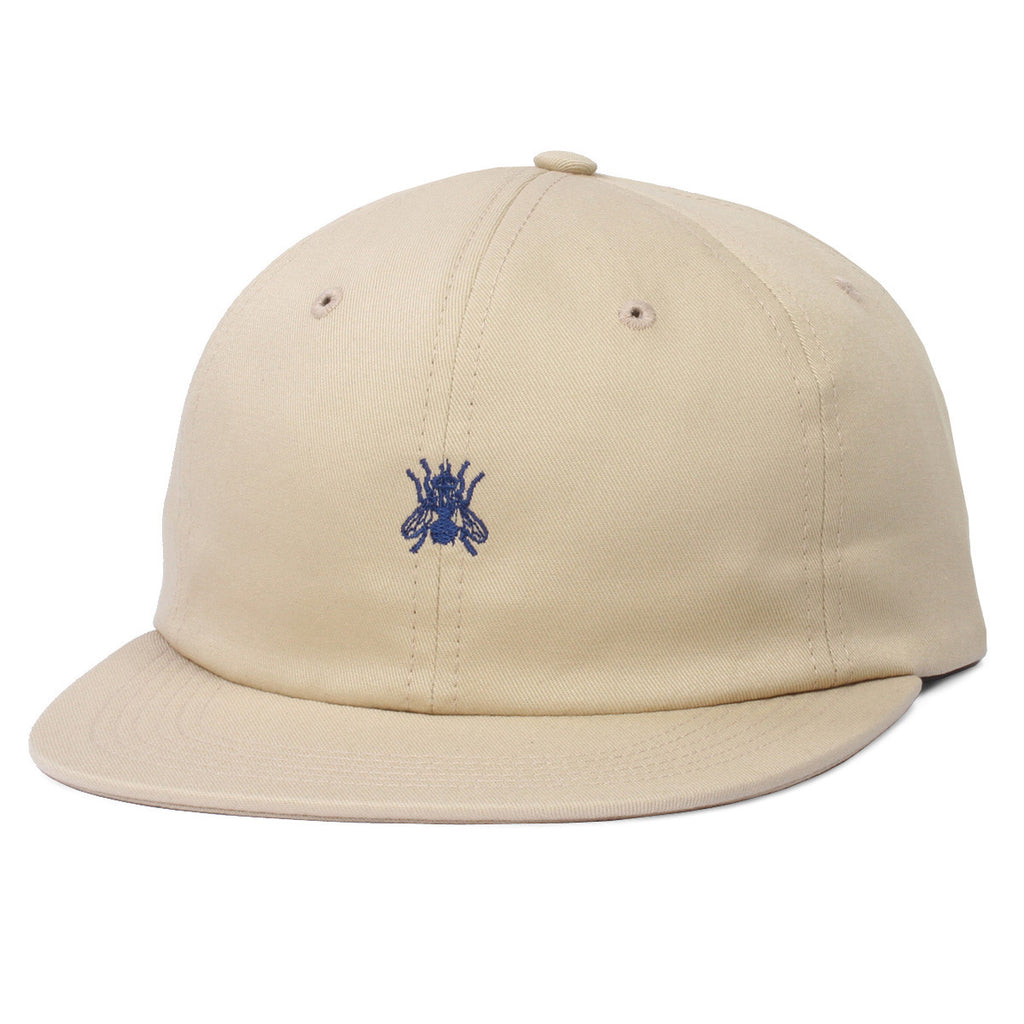 Butter Goods Fly 6 Panel Polo Hat - White