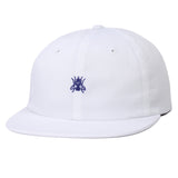 Butter Goods Fly 6 Panel Polo Hat - White