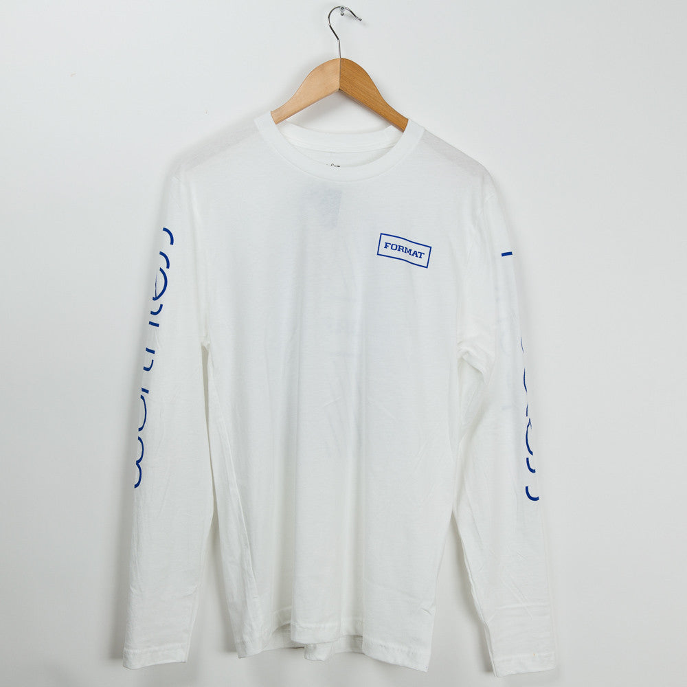 Format Systems "Array" Long Sleeve Tee - White