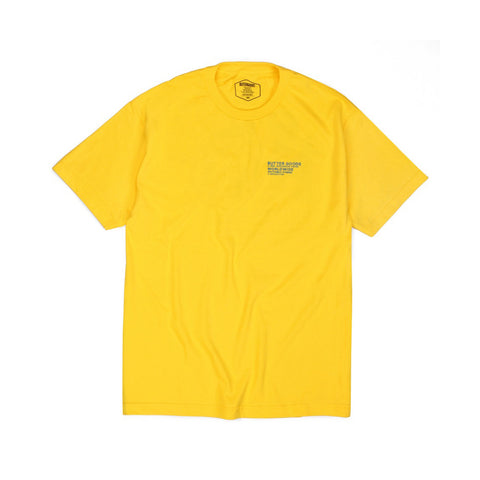 Butter Goods Rythmic Hymns T-shirt - Yellow