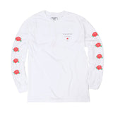 Butter Goods No 13 Long Sleeved Tee - White