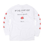 Butter Goods No 13 Long Sleeved Tee - White