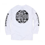 Butter Goods Other Planes Long Sleeve Tee - White