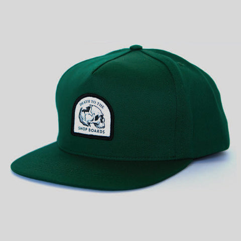 Passport Death To Snapback Hat (Emerald Green)