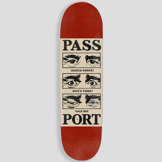 PassPort "Knock-Knock" Skateboard Deck