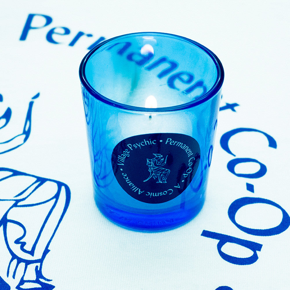 Permanent Co-op x Village Psychic Mini Candle - Blue
