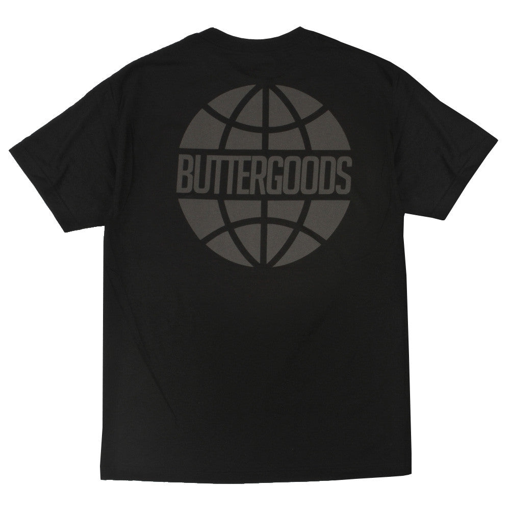 Butter Goods Worldwide Reflective Logo - Black